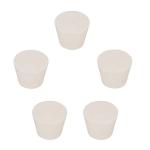 StonyLab Solid Rubber Lab Stoppers, 5-Pack