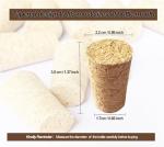 14-Piece Natural Tapered Cork Stopper Set