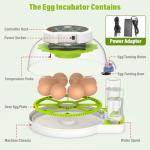 Automatic Egg Incubator with Humidity Control, 18 Eggs