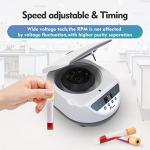 Versatile Lab Benchtop Centrifuge with Digital Display