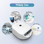 Versatile Lab Benchtop Centrifuge with Digital Display