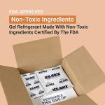 ICE-BRIX IB3BPD 85g Cold Pack, White (96 Pack)