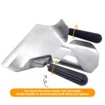 Stainless Steel Popcorn Shovel with Dual Handles