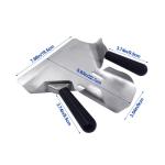 Stainless Steel Popcorn Shovel with Dual Handles
