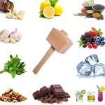 Wooden Hammer, Ice Bags, Steel Scoop & Tongs