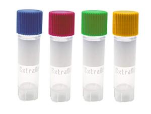 Extrageneâ„¢ 2.0 ml Cryovials - Assorted Colors, 50 Pack