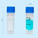 CryoKING 1.0ml Sterile Cryogenic Vials – 500 Pack