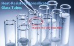 50ml Glass Test Tubes with Cork Stoppers - 24pcs