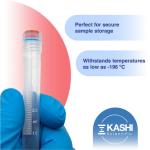 4.5mL Cryogenic Screw Cap Vials - Pack of 100