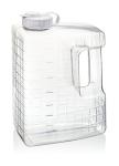 1 Gallon Clear Plastic Jug with Easy-Pour Spout