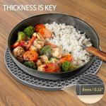 Thick Silicone Trivets Set of 3 for Hot Dishes