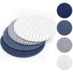 8-Inch Cotton Trivets for Hot Dishes - 4 Pack