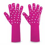 Heat Resistant Oven Gloves for Small Hands (Pink)