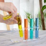 50ml Glass Test Tubes with Cork Stoppers - 24pcs