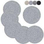 Coga 8" Heat Resistant Trivets – 6 Pack