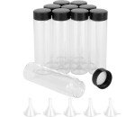 Kesell 10 Pack 40ml Clear Glass Sample Vials