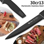 17-Piece High-Carbon Stainless Steel Knife Set