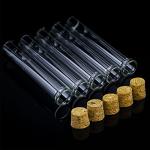 30pcs 25ml Clear Glass Test Tubes with Corks