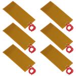 6pcs 45mmx100mm 24V PI Film Heater Pads