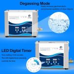 10L Ultrasonic Jewelry Cleaner with Heater & Timer