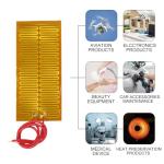 6pcs 45mmx100mm 24V PI Film Heater Pads