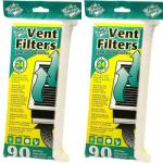 Dust Control Vent Filters - 48 Pack for Fresh Air