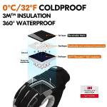 Winter Waterproof Work Gloves for Men - Touchscreen
