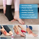 Ankle Ice Pack Wrap for Hot & Cold Therapy