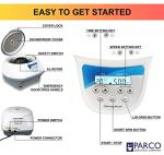 Digital Bench-top Centrifuge 400-5000rpm, 6 x 15ml