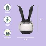 Chef'n SaltBall Grinder - Black & Clear