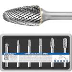 6-Pc Carbide Burr Set for Metal and Wood