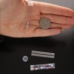 Clear Plastic Storage Tubes - 2 Inch, 100 Pack