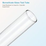 PATIKIL 20ml Glass Test Tubes - 20 Pack