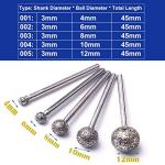 Atoplee Diamond Grinding Bit Set for Rotary Tools