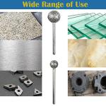 Atoplee Diamond Grinding Bit Set for Rotary Tools