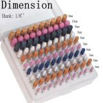 100 Pcs Assorted Grinding Stones for Rotary Tools
