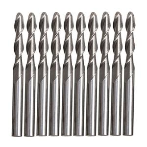 Carbide Ball Nose End Mill CNC Router Bits Set