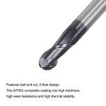 3mm Ball Nose End Mill Solid Carbide CNC Bit