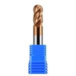 Carbide Ball Nose End Mill Bits - 1/4