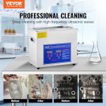 VEVOR 6L Ultrasonic Cleaner with Timer and Heater