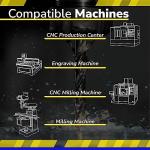 SPEED TIGER Carbide Ball Nose End Mill Set