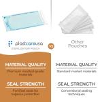200 Self-Sterilization Pouches for Dental Tools