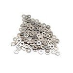 Yohii Stainless Steel M3 Flat Washers, 200 Pack