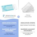 200 Self-Sterilization Autoclave Pouches for Tools