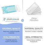 200 Self-Sterilization Autoclave Pouches for Tools