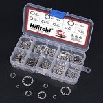 300-Pcs Stainless Steel Internal Tooth Lock Washers Set
