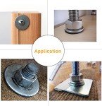 Stainless Steel Flat Washer Assortment Kit - 1000pcs