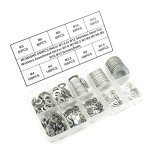 Metric Flat Washers Assortment Kit - Stainless Steel