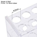Acrylic Test Tube Holder Stand Rack for 10ml