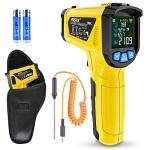 MESTEK Digital Infrared Thermometer with Color LCD